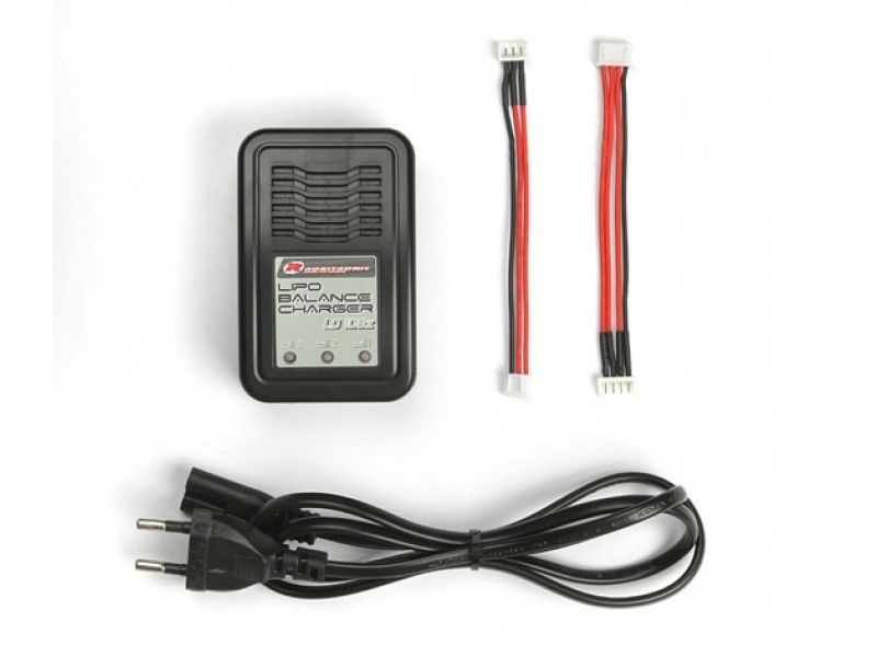 R01003: Ladegerät Expert LD-108z mit Balancer (EH + XH) für 2-3S LiPo Akkus R01003